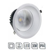 COBDLAG30W-40, COB Downlight LED Anti-Glare 30W 4000K White