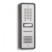 Bell (CP109-1) 1 Button Surface Audio Aluminium Door Panel + Keypad