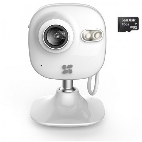 C2mini (CS-C2mini-31WFR-16GB) Indoor Wi-Fi Camera with SD Card