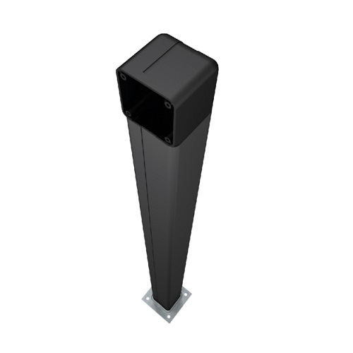 CAME (CSSN) Aluminium Column for keyswitch or Keypad - black
