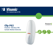 Visonic, 0-102111, CLIP PG2 (868-1:012) UK Curtain Detector Clip PG2 2,4,6m For Power-Master Only