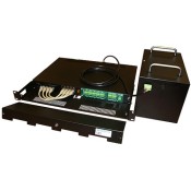 DA1001-RM-4-G, 1U Rack-mount 1.2Ah Midspan UPS 4x30W GB PoE+Injector