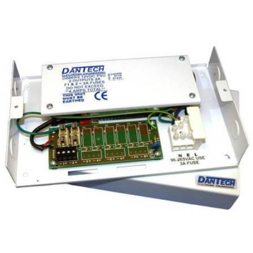 Dantech, DA665/1/P,  Plate Mounted 1 x 12V DC 4A