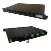 DAV1U12D0802, 1U RACK MOUNT 12V DC 8A WITH TWO 4A MANUALLY SWITCHED OUTPUTS