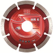 DART (DB01740) Red Ten MR-6 Mortar Rake Blade - 115Dmm x 22B