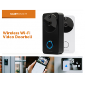 ICS (DB101) Black/White Wireless WI-FI Video Doorbell