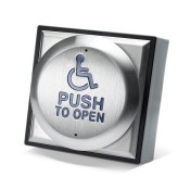 DDA900-1, 4 Inch DDA Switch - Wheelchiar Push To Open Logo