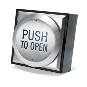 DDA900-2, 4 Inch DDA Switch - Push To Open Logo Only