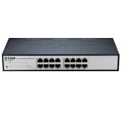 D-Link (DES-1100-16) 16-Port Fast Ethernet Smart Managed Switch - Fanless