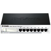 D-Link (DES-1210-08P) 8-Port Fast Ethernet PoE Smart Managed Switch