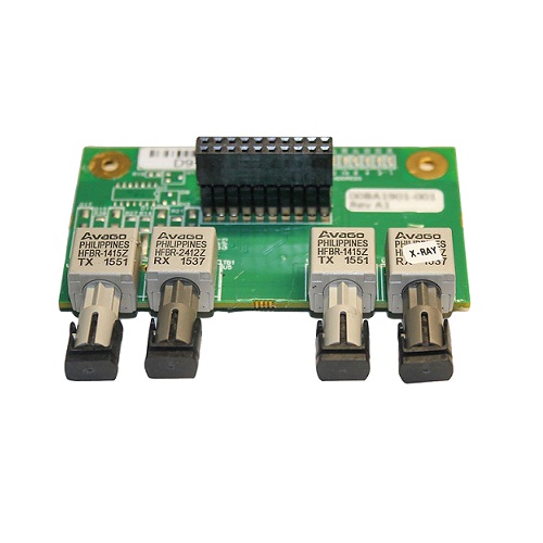 DF955-C1, Comm Card, Multi-Mode Fiber Optic (MMFO), G2 Silver