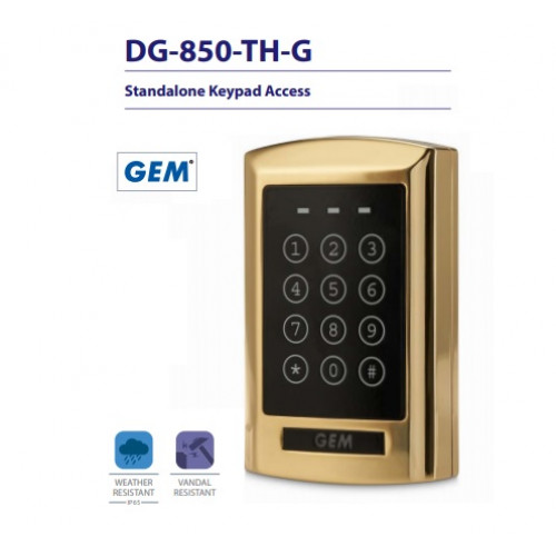 DG850TH-G, Standalone Keypad Access