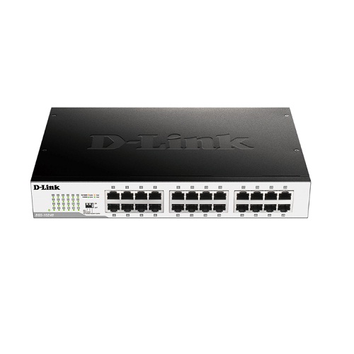 D-Link, DGS-1024D/B, 24-Port Gigabit Unmanaged Desktop Switch