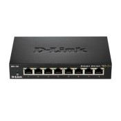 D-Link, DGS-108/B, 8-Port Gigabit Unmanaged Desktop Switch