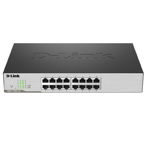 D-Link (DGS-1100-16) 16-Port Gigabit Smart Managed Switch