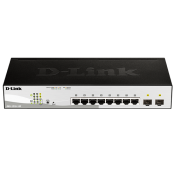 D-Link, DGS-1210-10P,10-Port GB Smart Managed Switch + T/SFP Ports