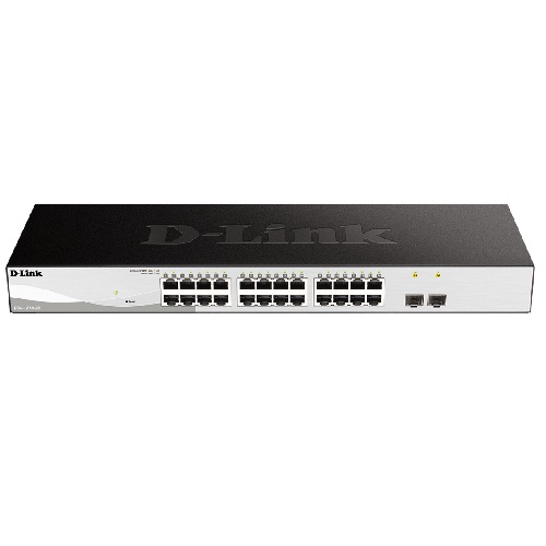 D-Link, DGS-1210-26, 26-Port GB Smart Managed Switch W/ 2 SFP Ports