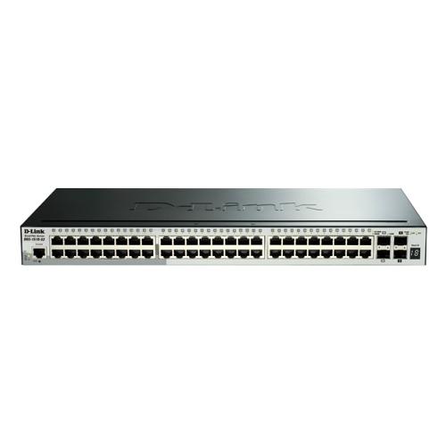 D-Link, DGS-1510-52, 52-Port Gb Stackable Smart SW - 2 10G + 2 SFP Ports