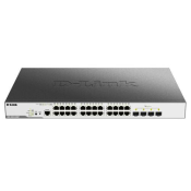 D-Link, DGS-3000-28XMP, 24-Port 10/100/1000Mbps PoE port + 4 10G SFP+