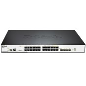 D-Link, DGS-3120-24PC/SI, 24-Port GB L2 Stackable Managed PoE Switch