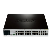 D-Link, DGS-3420-28TC, 28-Port GB L2+ Stackable Managed Switch
