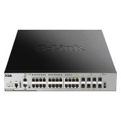 D-Link, DGS-3630-28PC/SI, 20-Port GE PoE 370W L3 Stackable GB Switch
