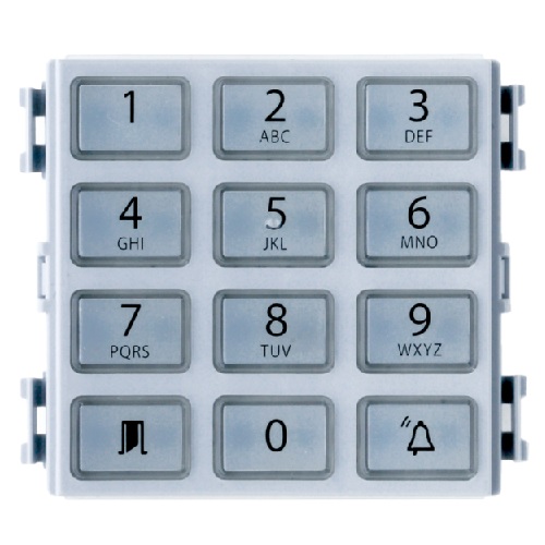 CAME (DNA/ME) Thangram Keypad Module-Metal Coloured