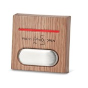 ICS, DRB-EURO-WOOD, New Euro Sytle Exit Button - Wood Effect