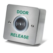 DRB-IR-S, No Touch EXIT Button - S/S Adjustable Timer and Range - Surface