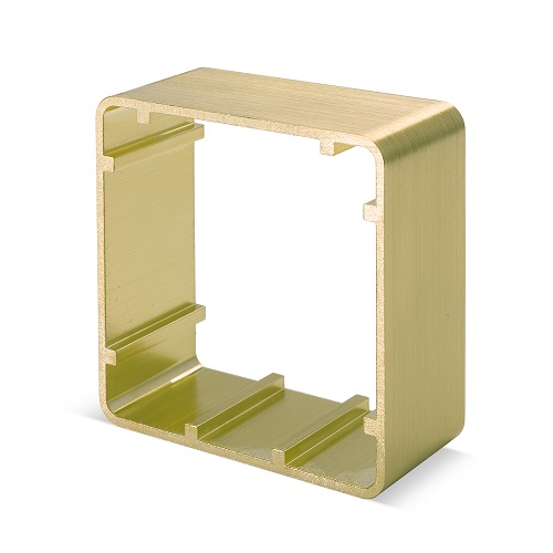 ICS, DRB-SH-B, Surface Housing Exit Button - Brass