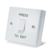 ICS, DRB001N-PTE, Standard Exit Button - Press To Exit