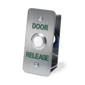 ICS, DRB002NF-DR, Brushed S/Steel Narrow Flush Exit Button - Door Release