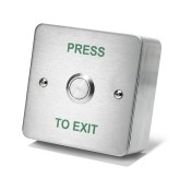 ICS, DRB002S-PTE-SHW20, Stainless Steel Surface Exit Button