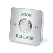 ICS, DRB006F-DR, 25 mm S/S Button Flush Exit Button - Door Release