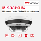 DS-2CD6D54G1-IZS, 5MP Quad-Directional Varifocal PanoVu Camera, 2.8-8mm lens