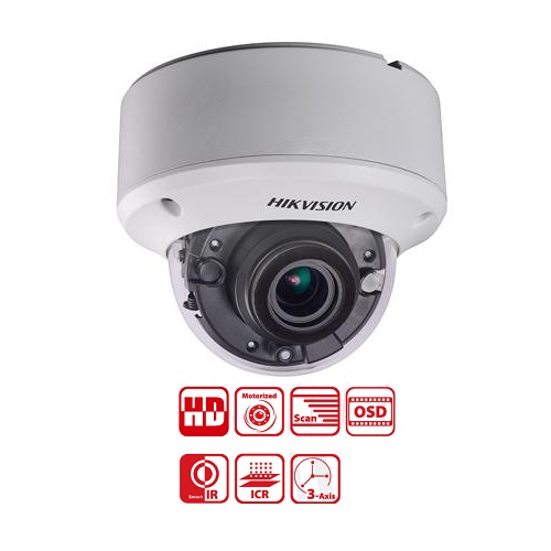 DS-2CE56D8T-VPIT3ZE, 2MP HD TVI Ultra Low-Light VF PoC EXIR Dome Camera