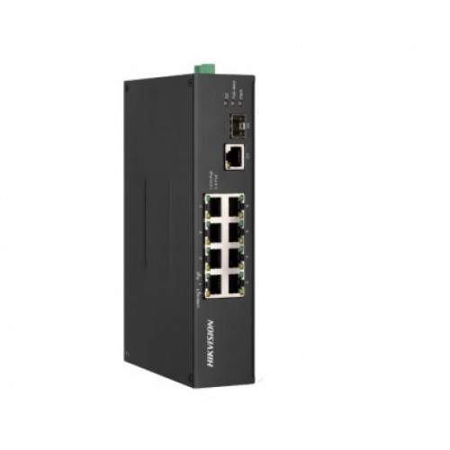 DS-3T0310HP-E/HS, 8 Port PoE+ 300m Long-Range Unmanaged Switch