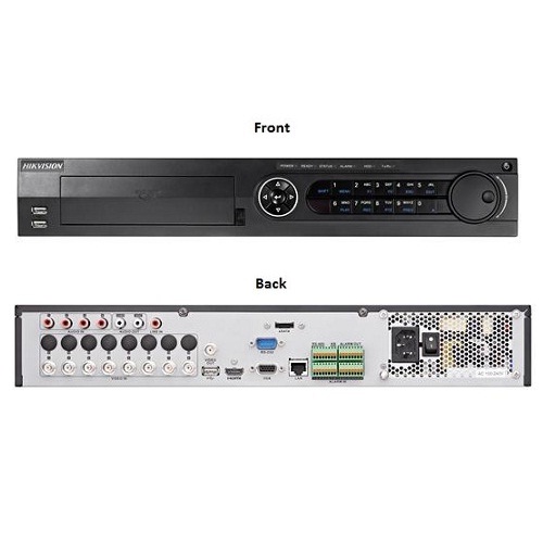 Hikvision, DS-7316HUHI-K4/16TB, 16 Channel 8MP Turbo HD 4.0 DVR - 16TB