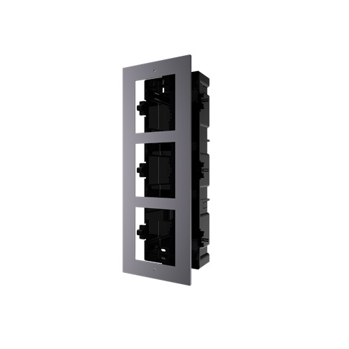 DS-KD-ACF3/PLASTIC, 3 Way Flush Mounting Bracket for Modular Door Station