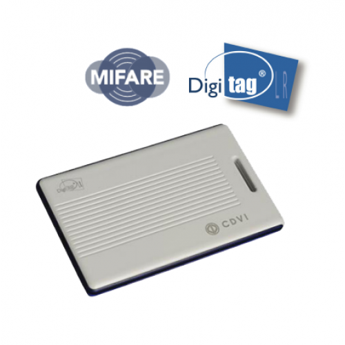CDVI, DTXT5434-MI, Hands-free active card with MIFARE tag