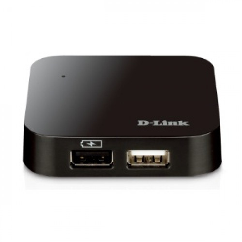 D-Link, DUB-H4/B, 4-Port Hi-Speed USB 2.0 Hub