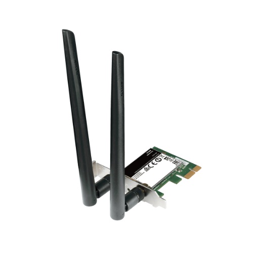 D-Link, DWA-582, Wireless AC1200 Dual Band PCI Express Adapter