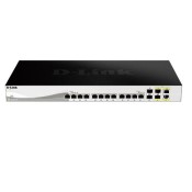 D-Link, DXS-1210-16TC, 16 Port Smart SW 12x10G P, 2xSFP + 2xSFP/Combo