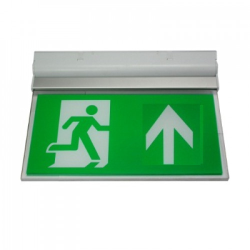 Channel Safety (E/RZ/M3/LED/W) Razor 3 Hour Maintained LED Exit Sign - Wall