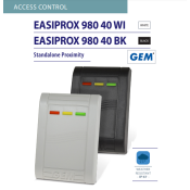 ICS (EASIPROX-980-WI) 1P67 Standalone Proximity White Read range 10-15cm (Up to 2000 users), Internal or External Use