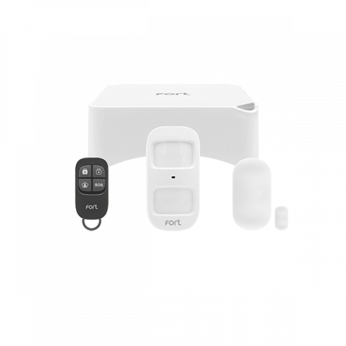 ESP (ECSPK5) Smart Alarm Kit - 1 x Smart Hub, 1 x Pet PIR, 1 x Door/Window Contact, 1 x Remote Control