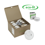 EI3016EF, Eco-fit Optical Alarm with Audio/Smart Link & 10yr+ Lithium cells (10 pack)