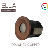 Save Light (ELLA-BZL-PC-3/4K) Ella Marker Light Polished Copper with Fitting 3000K/ 4000K