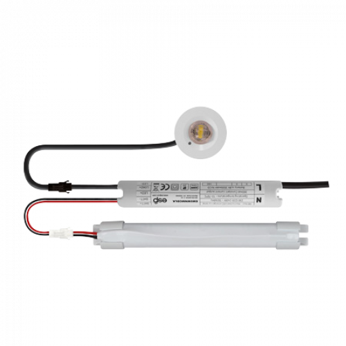 ESP (EM5WNMCDLK) LED 5W Emergency Corridor Lens Downlight