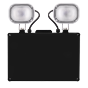 ESP (EMNMIP40BSPOT) LED IP40 NM EMERGENCY TWIN SPOT BLACK